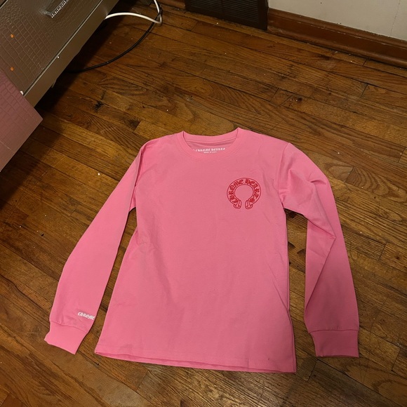 Chrome Hearts Other - Chrome Hearts Vibrant Pink Long Sleeve Tee